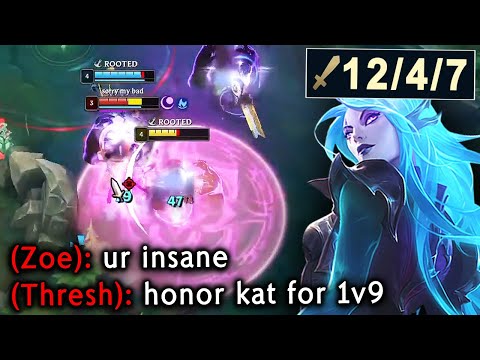 Challenger players always underestimate the Katarina resets…