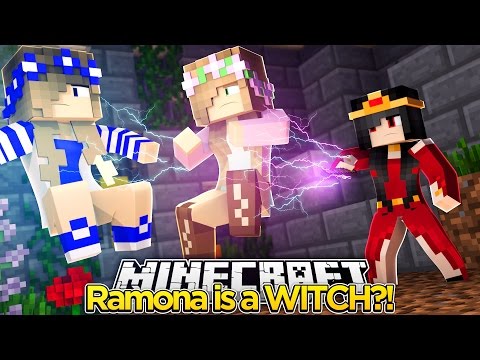 LittleKellyPlayz - Minecraft Royal Family : RAMONA IS A WITCH AND SAVES OUR LIFES! w/Little Kelly and Little Carly !