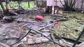 Разрушенные дома, разбитые солнечные панели: новые фото и видео с места сегодняшнего удара по Николаеву