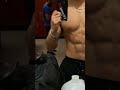 teen bodybuilder with shredded abs and obliques