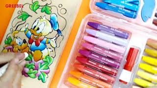 Greebel Kids Oil Pastels 12 Colours Oil & Dry Pastel