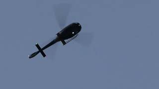 Lutheran Air EC130 flying overhead
