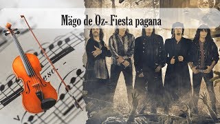Partitura Mägo de Oz- Fiesta pagana Versión Original Violín
