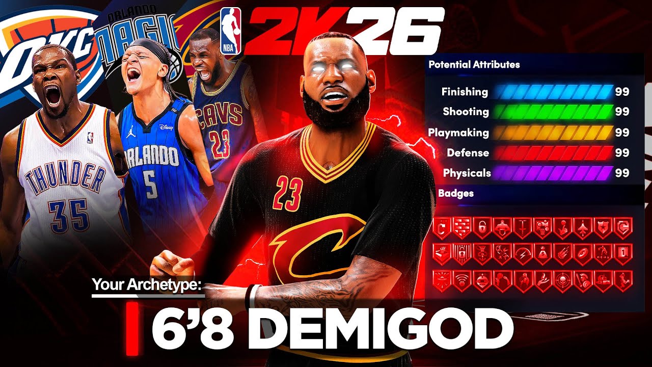 THE ISO BUILD THAT WILL BREAK NBA2K26 - BEST 6'8 GUARD BUILD THAT MUST BE PATCHED! BEST BUILD 2K26!