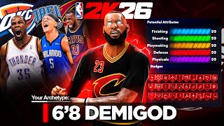THE ISO BUILD THAT WILL BREAK NBA2K26 - BEST 6'8 GUARD BUILD THAT MUST BE PATCHED! BEST BUILD 2K26!