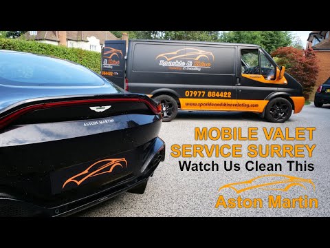 Mobile Car Valet Surrey | How We Valet an Aston Martin. Sparkle and Shine Valeting & Detailing