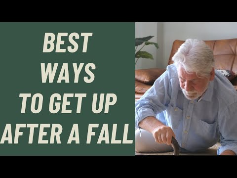 SENIORS: BEST WAYS TO GET UP AFTER A FALL!