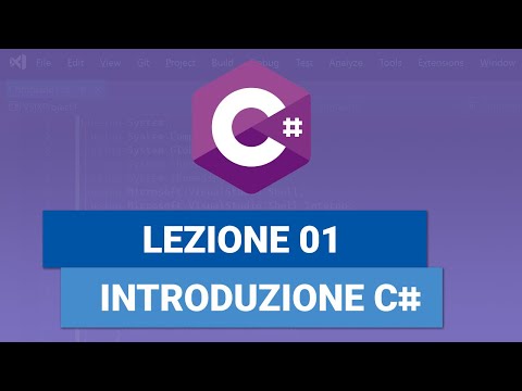 Introduzione C# e Installazione Visual Studio - C# TUTORIAL ITALIANO 01