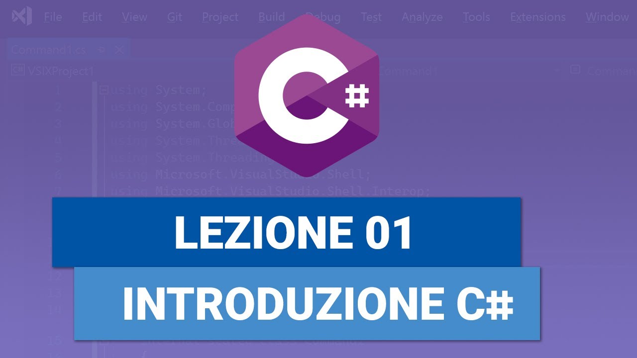 Introduzione C# e Installazione Visual Studio - C# TUTORIAL ITALIANO 01