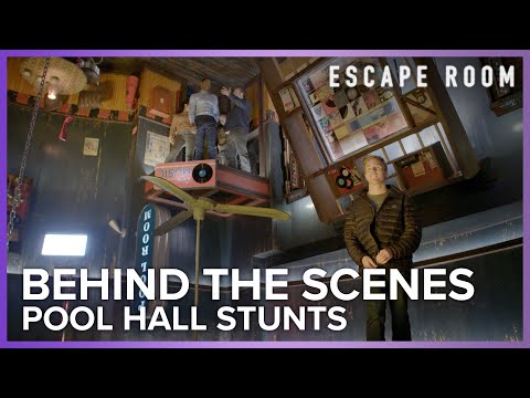 Pool Hall Stunts | Escape Room Behind The Scenes