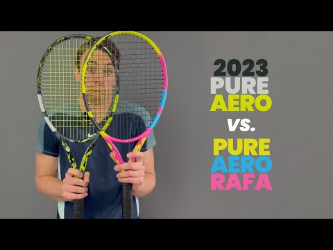 Which is better? 2023 Babolat Pure Aero Rafa vs. Pure Aero 100