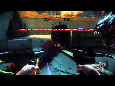 The Darkness II - Swifty Crane Boss-Fight Unedited on Normal  HD Gameplay Playstation 3