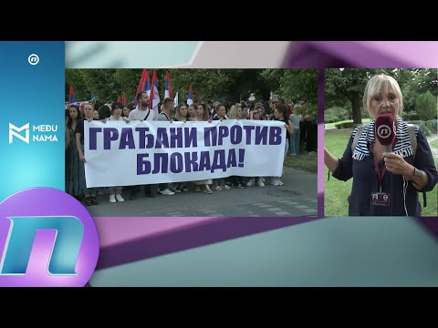 Vranje: protest protiv blokada