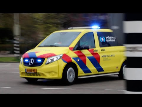 A1 | P1 | PRIO 1 | In Groningen en Zwolle / Den Haag Hulpdiensten + [ Luchthoorn ]