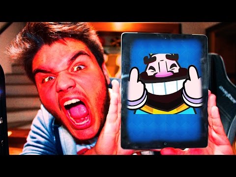 EU ODEIO O CLASH ROYALE!!!! PIORES RAGES!!!