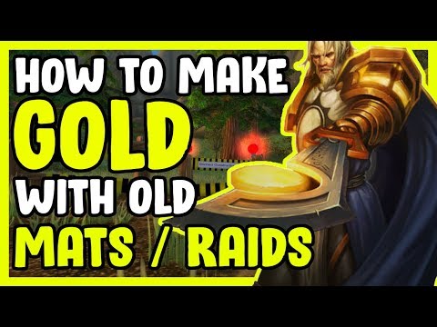 Make Gold With Forgotten Mats And Raids In WoW BFA 8.3 - Gold Making, Gold Farming Guide