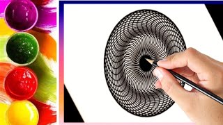 How to Draw a Flawless Spiral | Easy Step by Step Spiral Drawing Tutorial
