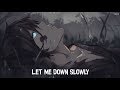 Nightcore Let Me Down Slowly Lyrics
