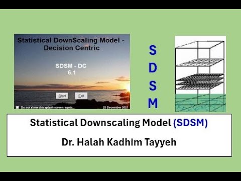 SDSM Statistical Downscaling Model