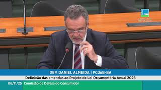  Definição das emendas ao Projeto de Lei Orçamentária Anual 2026 - 06/11/2025 09:00