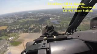 US Military Helicopters Biggest Mass Formation Flights. 1080pHD