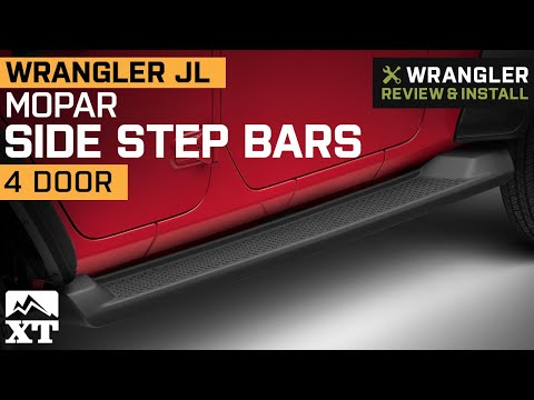 Jeep Wrangler JL Mopar Side Step Bars (2018-2019 4 Door) Review & Install