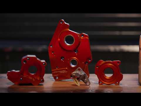 Screamin' Eagle Pro Billet Cam Plate with Super Sucker Oil Pump | Harley-Davidson