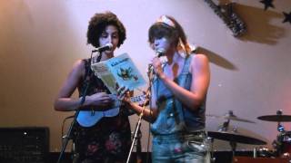 Vessna Scheff and Kim Alexander performing Day-O (the Banana Boat Song)