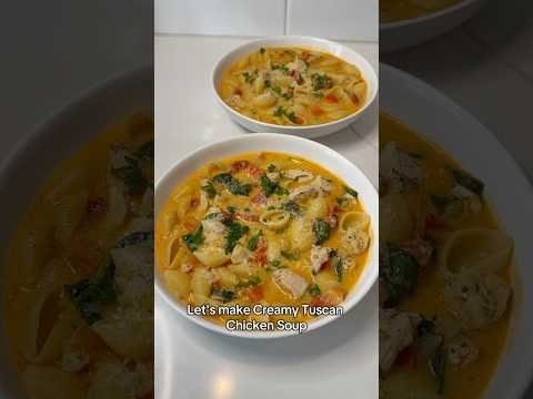 Creamy Tuscan Chicken Soup