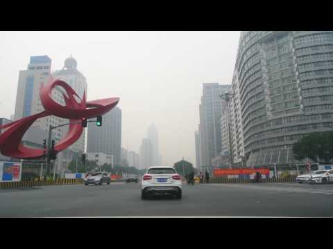 20170102_Dirigindo do distrito de Gusu para o novo distrito de Suzhou