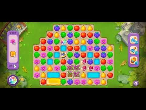 Gardenscapes Level 2309 [Super Hard Level] #androidgameplay #gardenscapesgame #tranding #viral #game