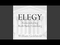 ELEGY Remembering Ruth Bader Ginsburg