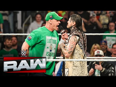 FULL SEGMENT: John Cena's farewell to Boston derailed by Dominik Mysterio: Raw, Nov. 10, 2025