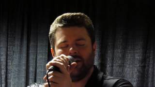 Chris Young singing Holly Jolly Christmas 12-10-16 Knoxville VIP meet and Greet