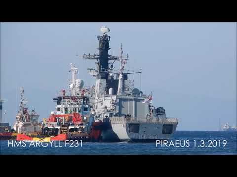HMS ARGYLL F231 [ Piraeus , Greece ]