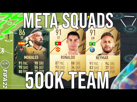 BEST META 500K TEAM SQUAD BUILDER TO GET ELITE & MORE WINS! - FIFA 22