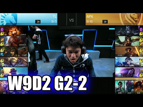 Apex Gaming vs Team Liquid | Game 2 S6 NA LCS Summer 2016 Week 9 Day 2 | APX vs TL G2 W9D2 1080p