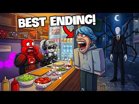 I Got the Best Ending in Scary Shawarma Kiosk!