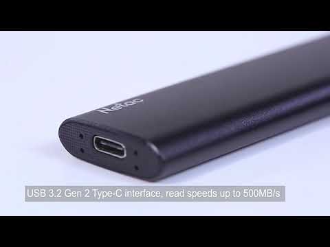 Netac Z Slim 2.0TB NT01ZSLIM-002T-32BK Black