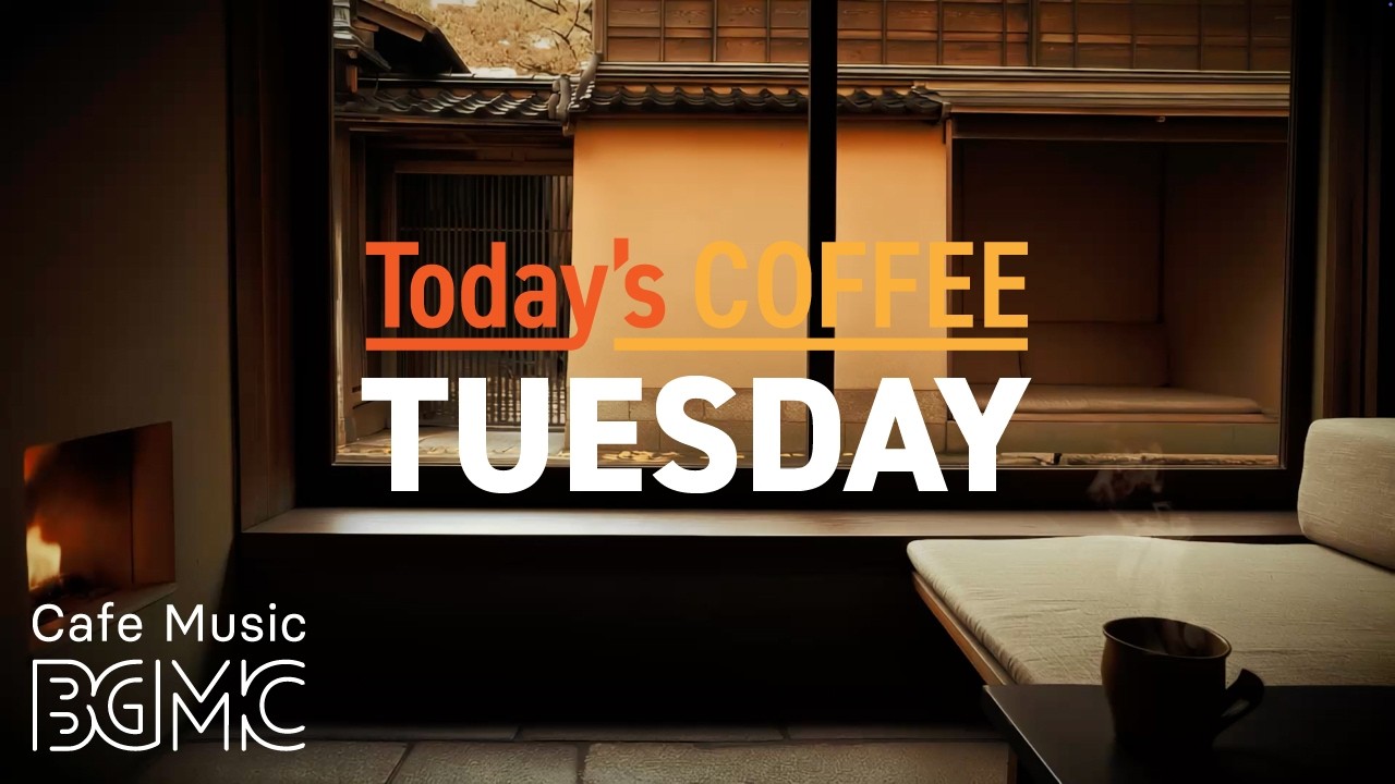 Cafe Music LIVE | Today's COFFEE TUESDAY: Cozy Autumn Cafe Jazz for Reading