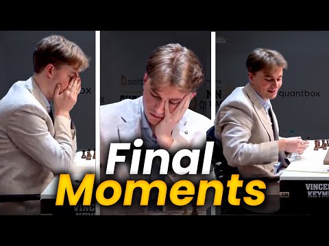 The dramatic Final moments of Vincent Keymer winning the Chennai Grand Masters