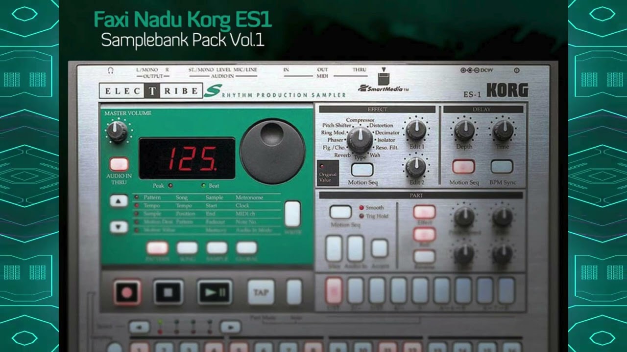Faxi Nadu Korg ES1 ESX-1 Samplebank by Ocean Swift Synthesis - Sample  Library