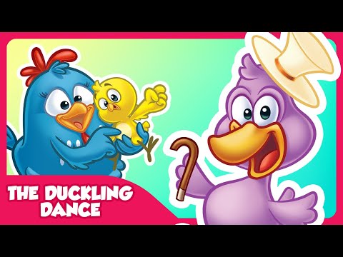 The Duckling Dance | Lottie Dottie Chicken | Nursery Rhymes For Kids