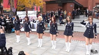 20151115 워너비(WANNA.B) 전체차렷(Attention) @대학로 게릴라공연 직캠 by 험하게컸다