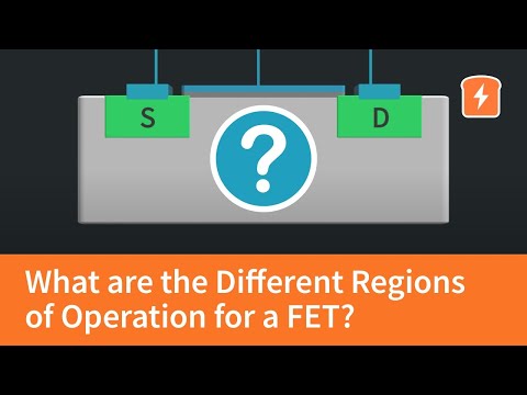 What are the Different Regions of Operation for a FET? | Intermediate Electronics