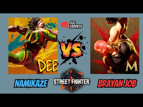 SF6 - NAMIKAZE [DEEJAY] VS BRAYAN JOB [MARISA] - STREET FIGHTER 6