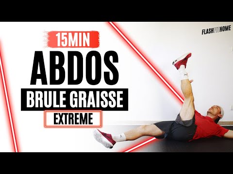15 MIN ABDOS VENTRE PLAT EXTRÊME 🔥 BRULE GRAISSE - FlashFitHome