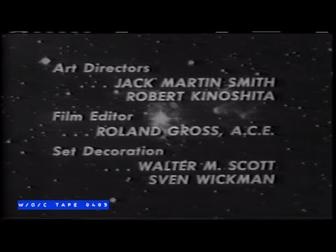 WOC Tape 0403 End Credit Announcements Compilation - 1980s