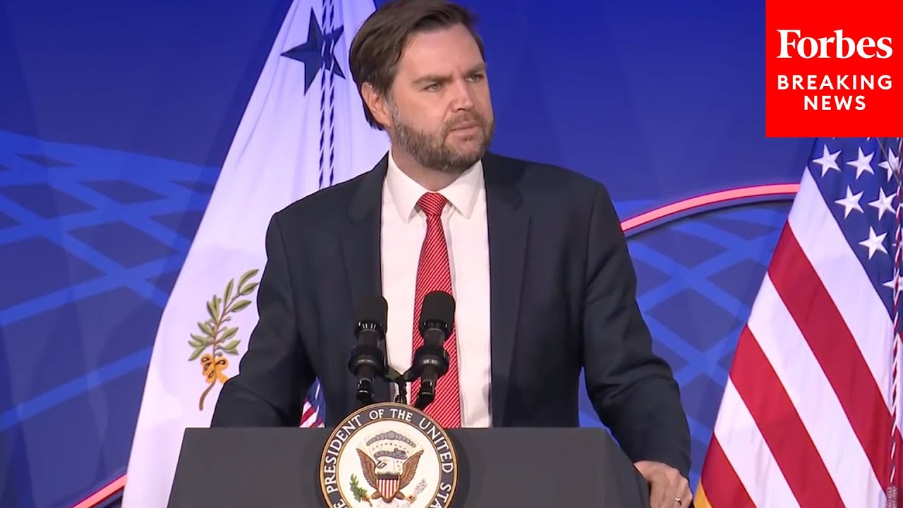 BREAKING NEWS: JD Vance Issues Emphatic Defense Of Trump Tariffs In Speech On Economic Dynamism