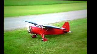 preview picture of video 'Top Flite Stinson 4th flight 6/20/10'
